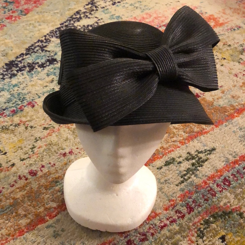 Fine Millinery Collection - Fancy Bow Hat - Derby Party 👒